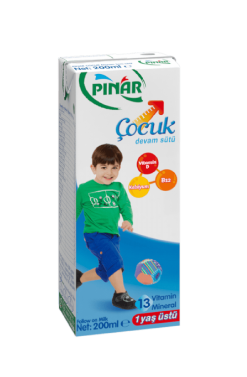 Pınar Çocuk Devam Sütü 1 Yaş Üstü 200 ml