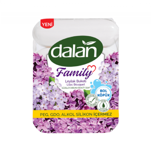 Dalan Familiy Güzellik Sabunu Leylak 4x75 g