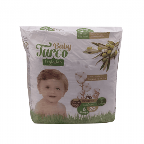 Baby Turco Bebek Bezi 6 Xlarge 16-25 kg 20 Adet