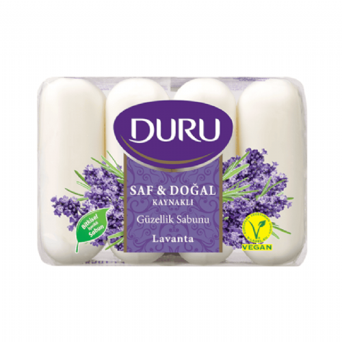 Duru Saf Doğal Güzellik Sabunu Lavanta 4x70 g