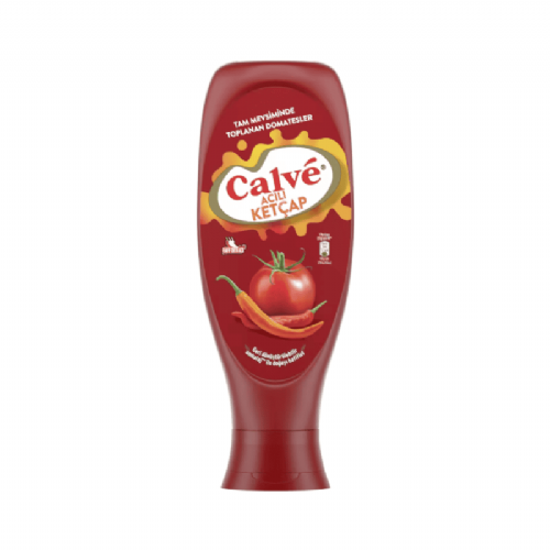 Calve Ketçap Acılı 600 g