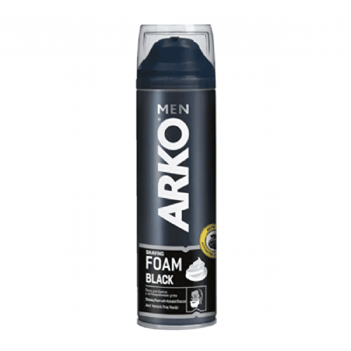 Arko Men Tıraş Köpüğü Foam Black Aktif Kömürlü 200 ml