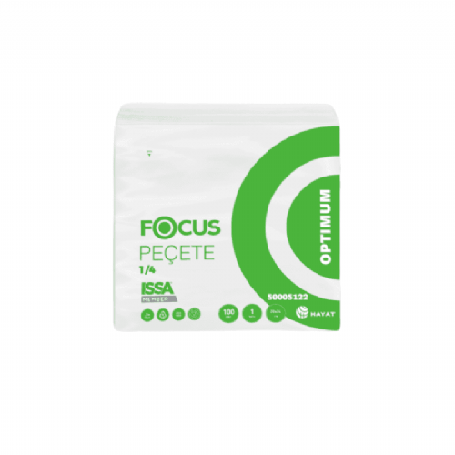 Focus Servis Peçetesi 1 Katlı 100 Adet