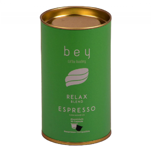 Bey Relax Blend Nespresso Uyumlu Alüminyum Kapsül Kahve 10 Adet