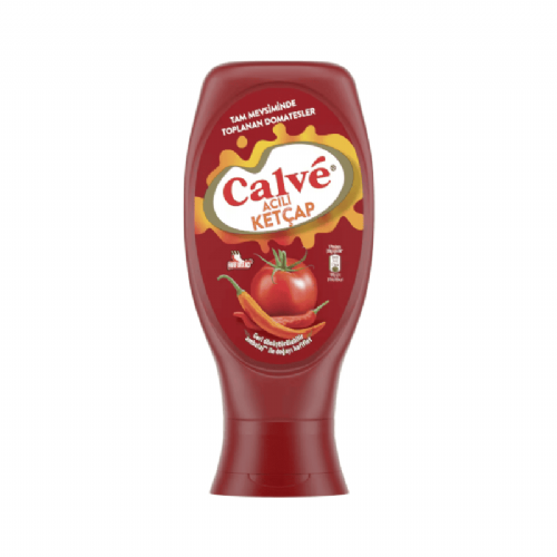 Calve Ketçap Acılı 400 g