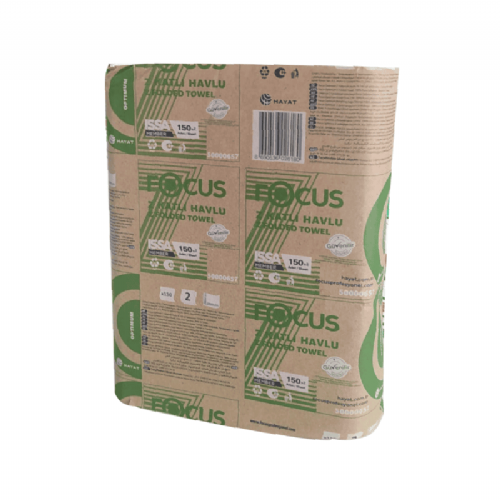 Focus Optimum Z Katlı Havlu 2 Katlı 12x150 Adet Koli