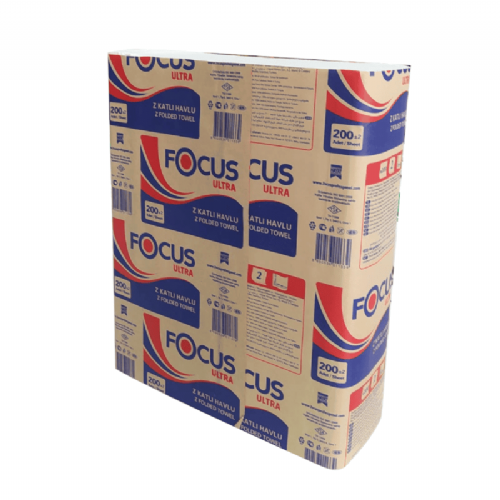 Focus Ultra Z Katlı Havlu 2 Katlı 12x200 Adet