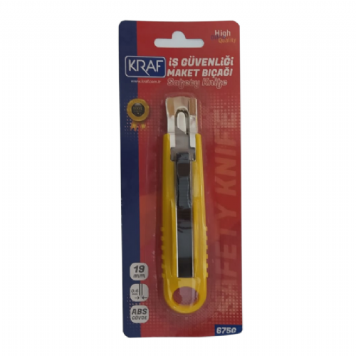 Kraf Maket Bıçağı ABS Gövde 19 mm 675G