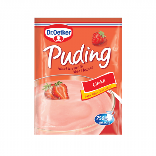 Dr.Oetker Çilekli Puding 120 g