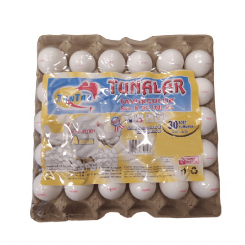 Tunalar 30'lu Yumurta M 53-62 g