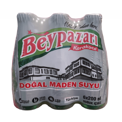 Beypazarı Sade Maden Suyu 6x200 ml