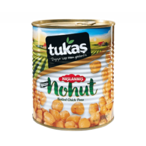 Tukaş Haşlanmış Nohut Konservesi 800 g